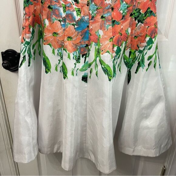 Floral Flare Fit Dress - Picture 7 of 7